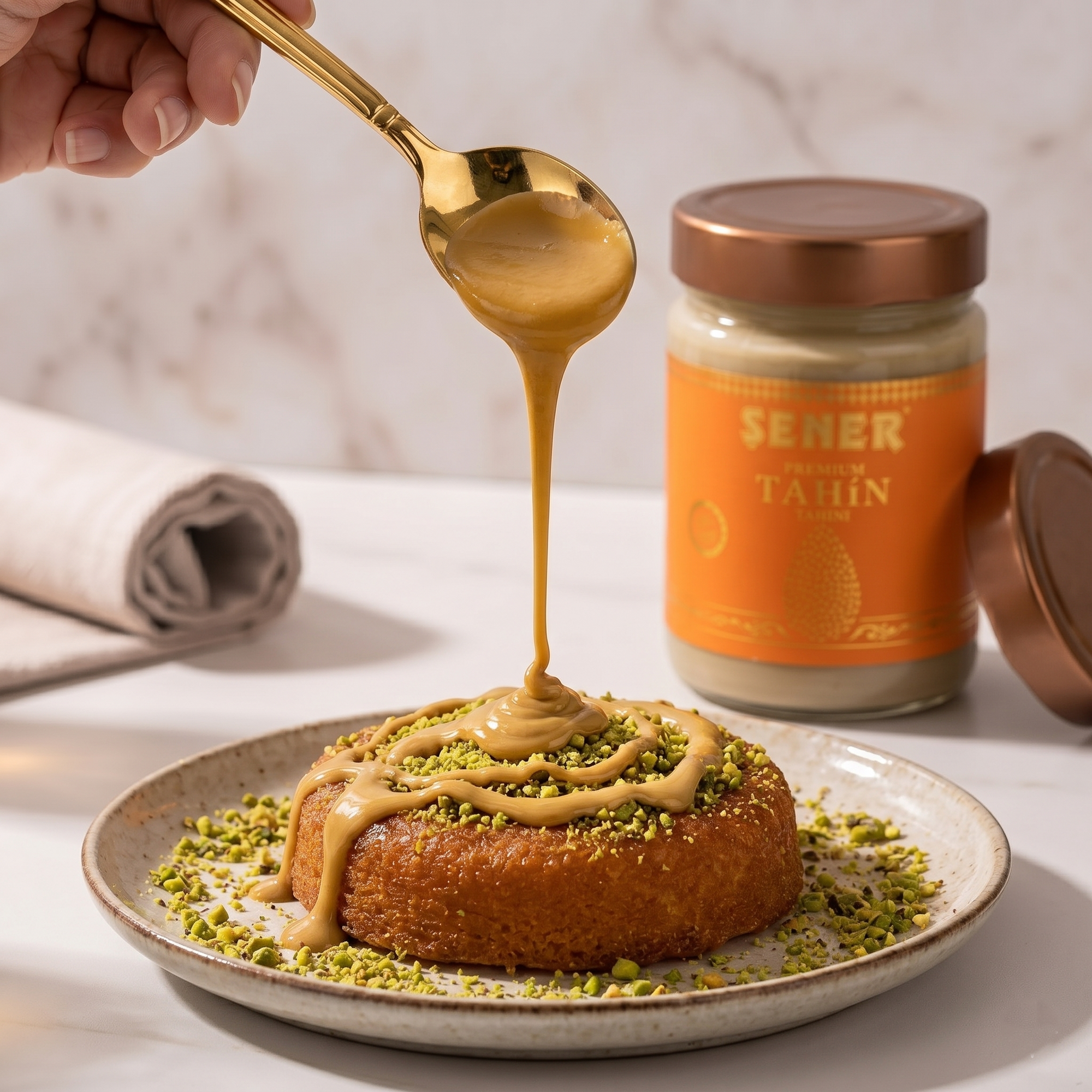 Bursa Tahini Taş Değirmen %100 Doğal 