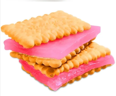 Bisküvi Arası Güllü Lokum 500 gr