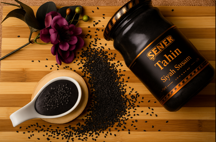 Siyah Susam Tahini 625 gr Cam Kavanoz