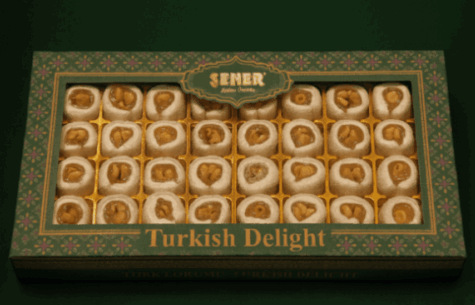 700 gr Fındıklı Osmanlı Sade Hediyelik Lokum