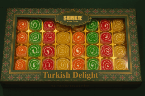 700 gr Meyveli Hindistan Cevizli Hediyelik Lokum