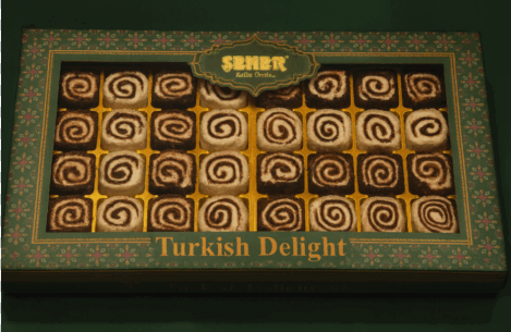 700 gr Pralinli Hindistan Cevizli Hediyelik Lokum