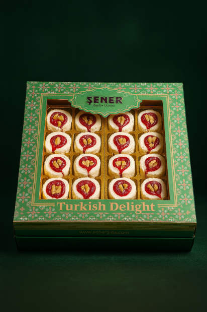 350 gr Yer Fıstıklı Hediyelik Lokum