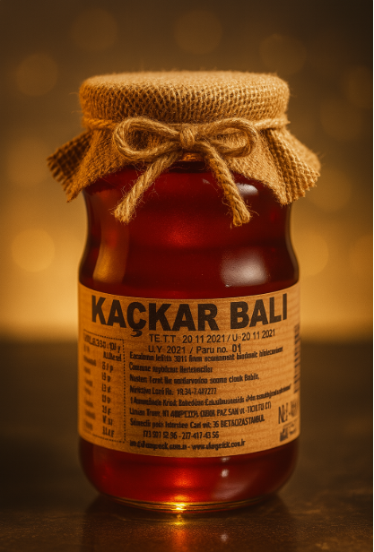 Kaçkar balı 450 gr süzme