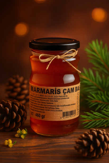 Marmaris çam balı 450 gr süzme