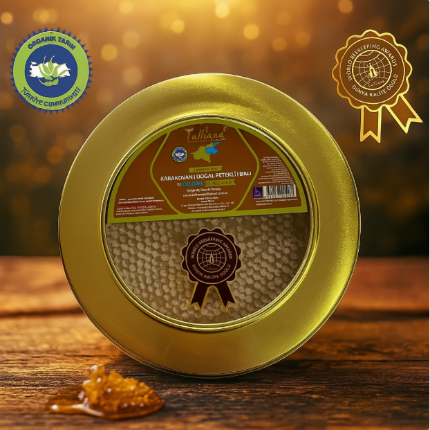 (Organik Seri) Karakovan Balı Teneke Kutu 1000 gr