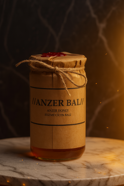 Anzer balı 450 gr süzme