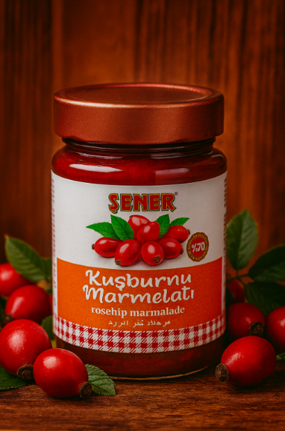 Kuşburnu marmelatı %70 premıum 370 gr