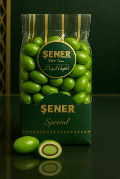 Yeşil Badem Draje 250 gr