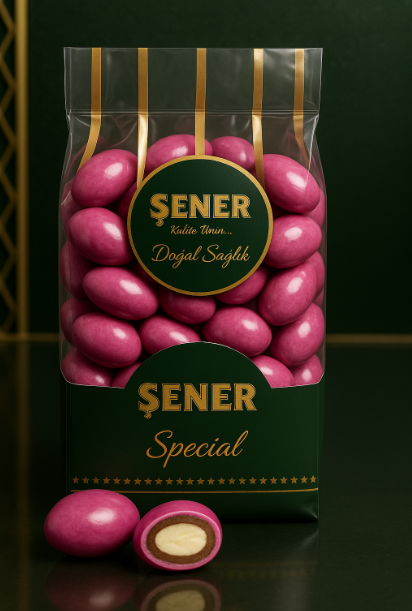 Bordo Badem Draje 250 gr