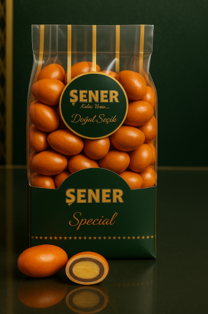 Turuncu Badem Draje 250 gr