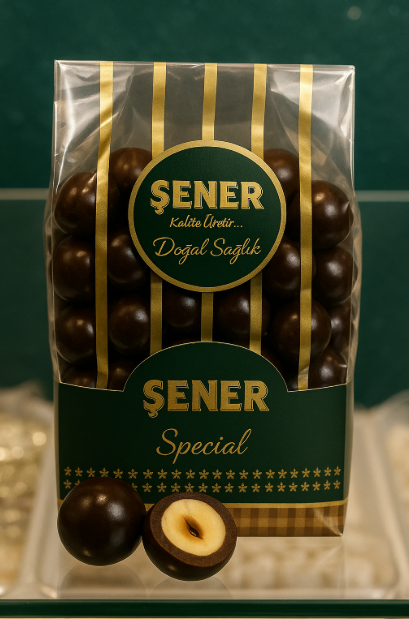 Bitter Çikolatalı Fındık Draje 250 gr