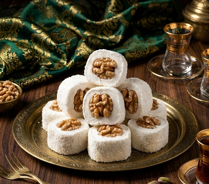 Cevizli Hindistan Cevizli Sultan Lokum 500 gr