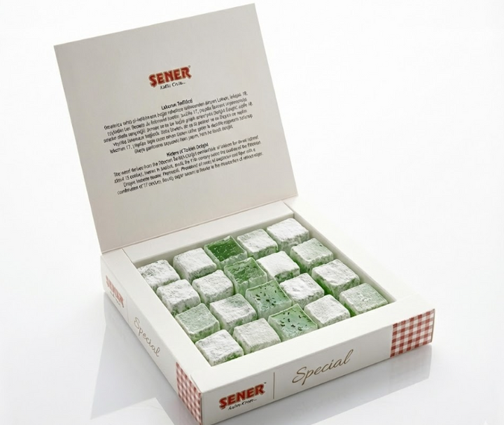 Naneli Lokum | Ferah Nane Aromalı Pudra Kaplı Lokum 500 gr