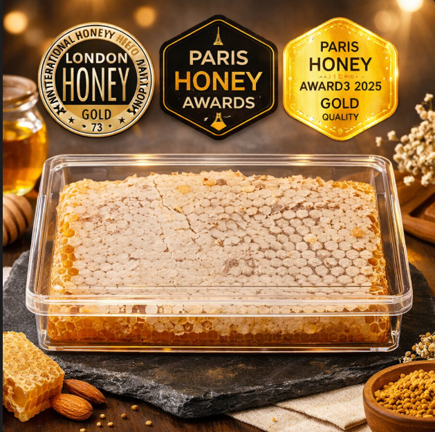 Organik Sertifikalı Polifloralı Karakovan Petek Balı 500 gr