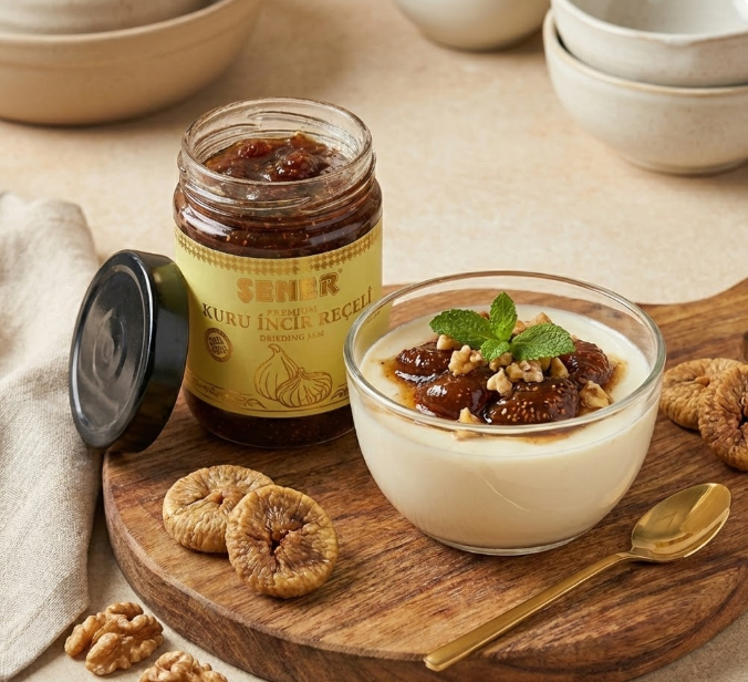 Kuru İncir Reçeli %70 Premıum 400 gr