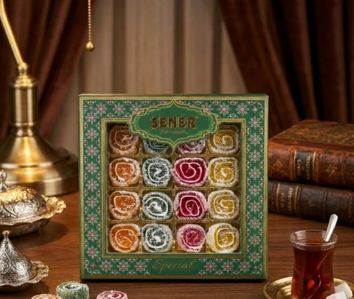 350 gr Karışık Meyveli Hediyelik Lokum