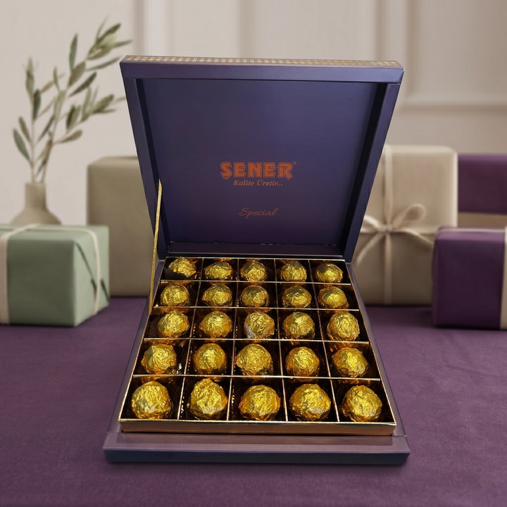 Şener Special Kurumsal Çikolata Kutusu | Premium Kurumsal Hediye 300 gr