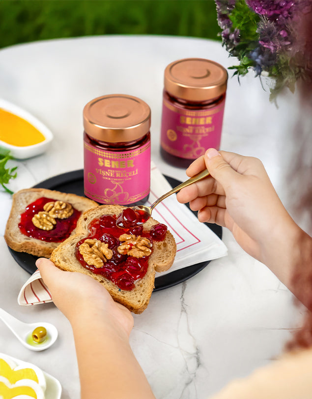 Vişne reçeli %70 premıum 400 gr