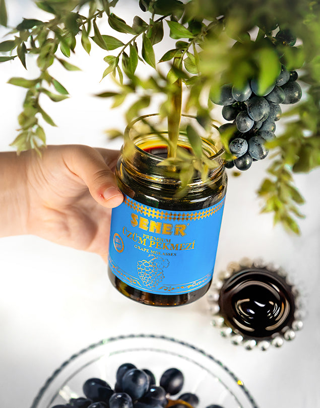 Üzüm Pekmezi 400 Gr Cam Kavanoz