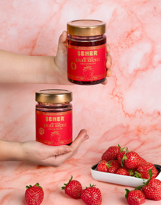 Çilek reçeli %70 premıum 400 gr