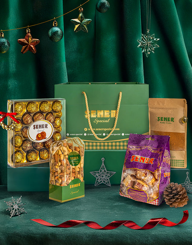 Şener Special Yılbaşı Çerez Kutusu-Premium