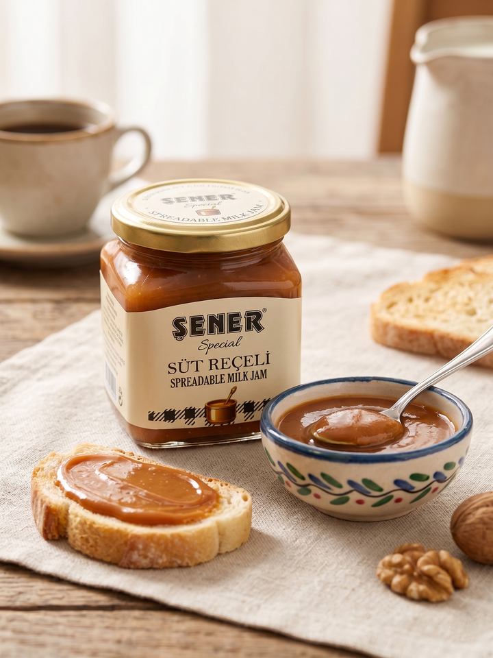 Şener Special Premium Süt Reçeli Karamelize Süt Lezzeti Katkısız 300 gr