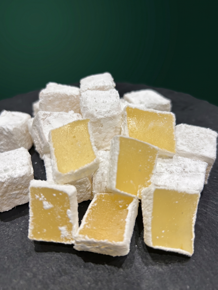 Bergamutlu Sade Lokum | Klasik Pudra Kaplı Lokum 500 gr Taze Butik Bursa Lokumu