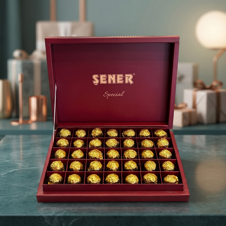 Şener Special Kurumsal Çikolata Kutusu | Premium Kurumsal Hediye 420 gr