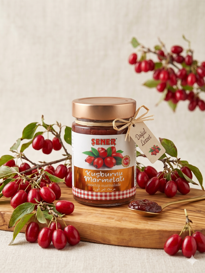 Kuşburnu Marmelatı %70 Premıum 370 gr