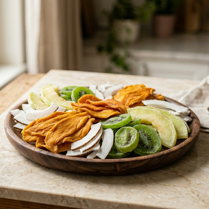 Mango Kivi Hindistan Cevizi Kavun Sağlıklı Atıştırmalık 250 gr