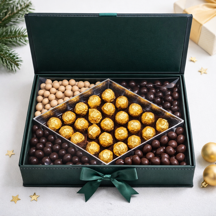 Hediyelik Çikolata-Draje Kutusu Lüx