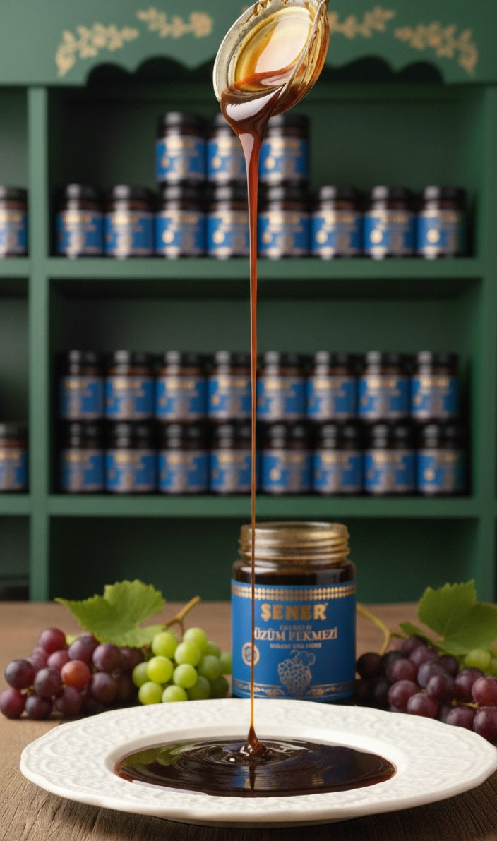 Üzüm Pekmezi 800 Gr Cam Kavanoz