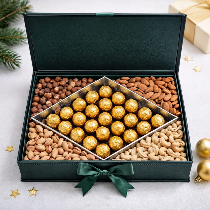 Hediyelik Çikolata-Çerez Kutusu Lüx
