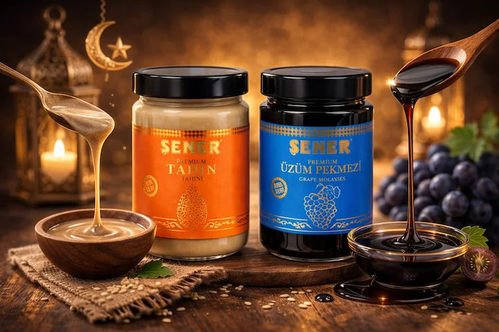 Şener Tahin 600 Gr Üzüm Pekmezi 400 Gr
