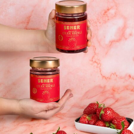 Çilek reçeli %70 premıum 400 gr