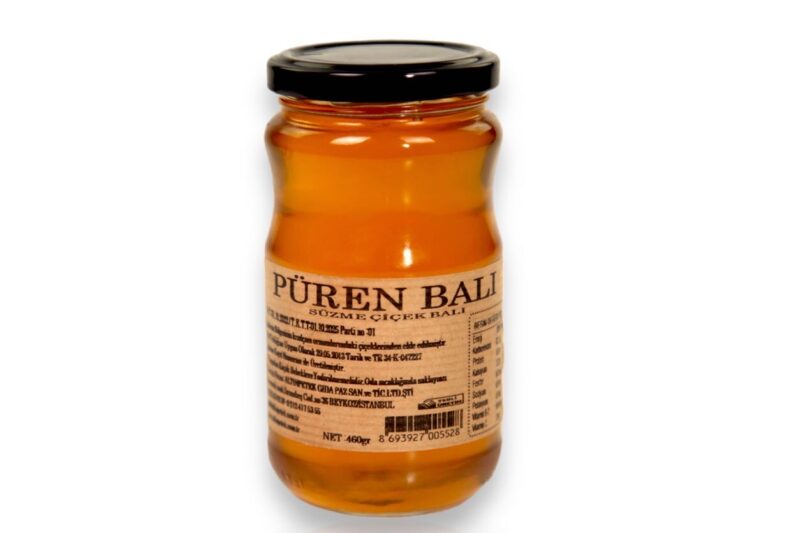 Püren balı 450 gr süzme 