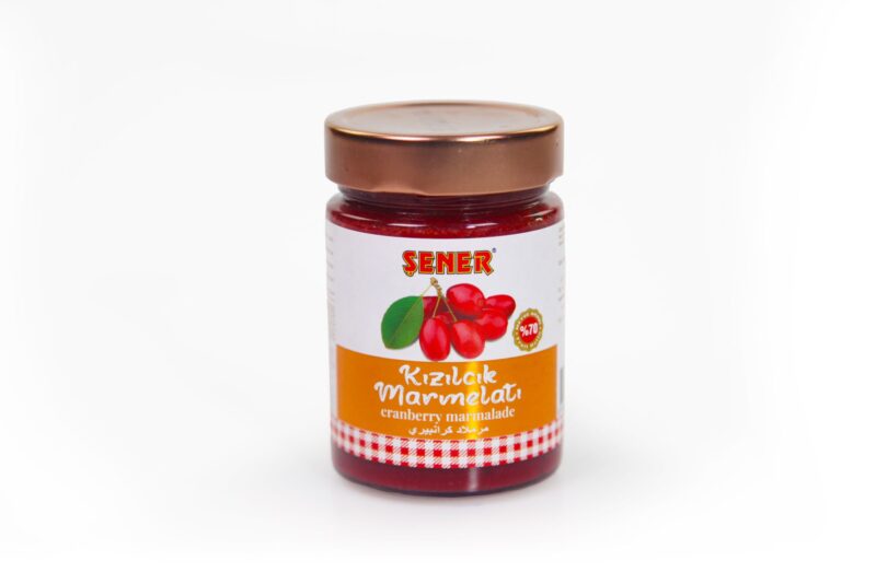 Kızılcık marmelatı %70 premıum 370 gr