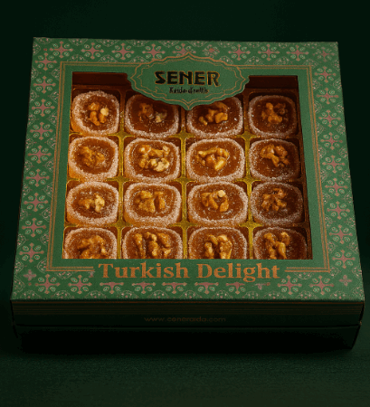 Cevizli sucuk lokum 350 gr hediyelik
