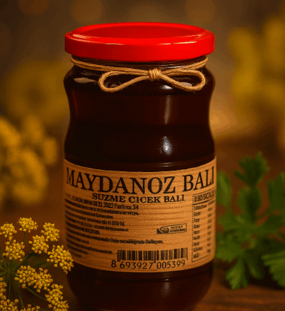 Maydanoz balı 450 gr süzme