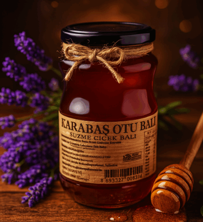 Karabaşotu balı 450 gr süzme