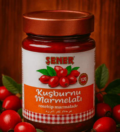 Kuşburnu marmelatı %70 premıum 370 gr
