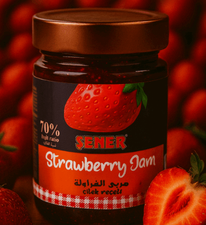 Çilek reçeli %70 premıum 400 gr