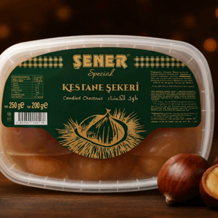 Kestane Şekeri Pvc Ambalaj Bürüt 250 gr 
