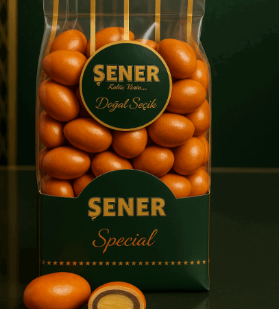 Turuncu Badem Draje 250 gr 