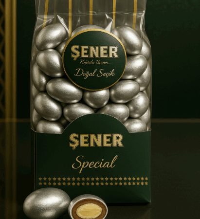 Gümüş Badem Draje 250 gr 
