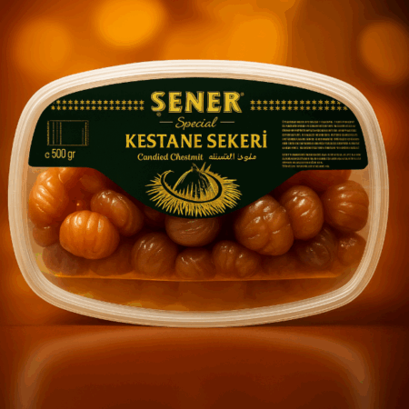 Kestane Şekeri Pvc Ambalaj Bürüt 500 Gr